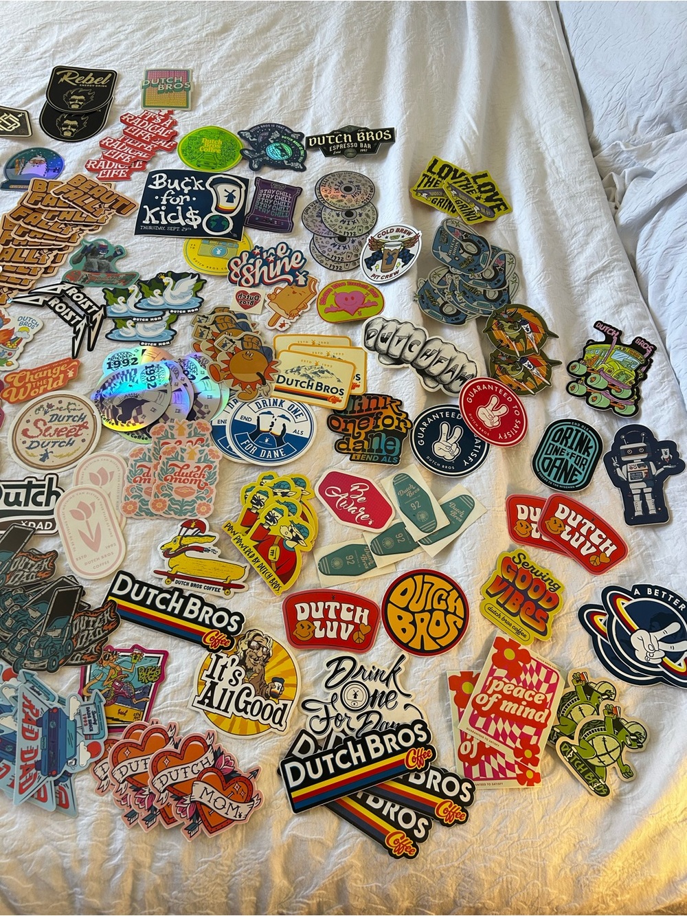 Dutch Bros Sticker Lot - Picture 5 of 6